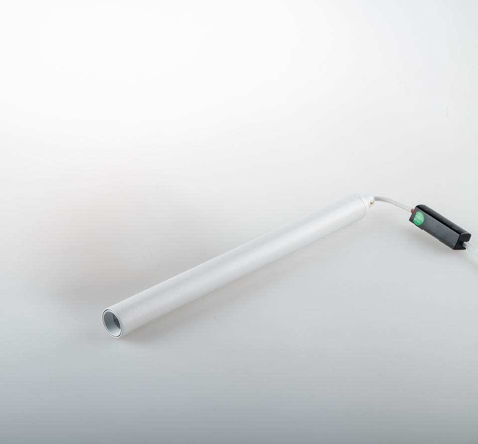 Wpuszczana oprawa punktowa LED, cylindryczna, biało-czarna, obrotowa i ściemnialna INC-TUBEX 2.5W